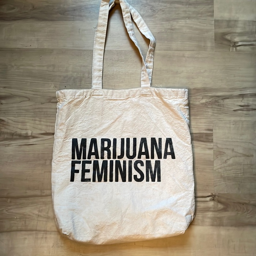 Cannabis tote bag